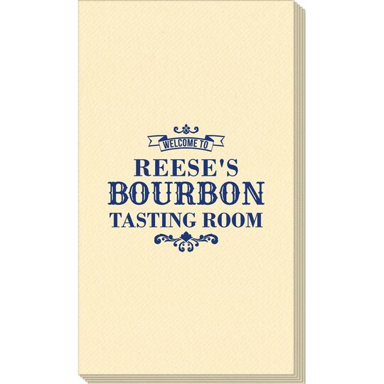 Bourbon Tasting Room Linen Like Guest Towels